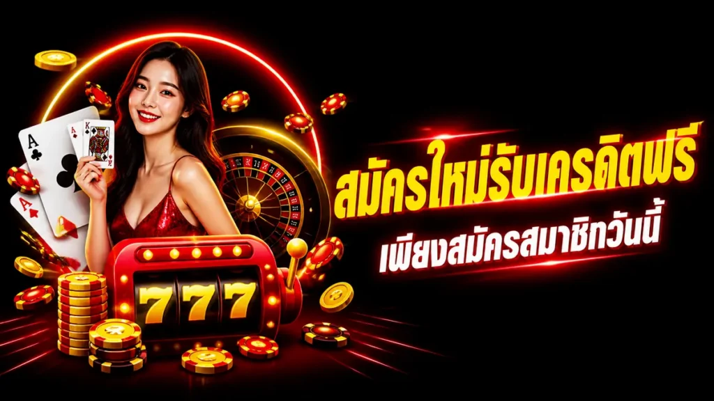 สมัครใหม่รับเครดิตฟรี